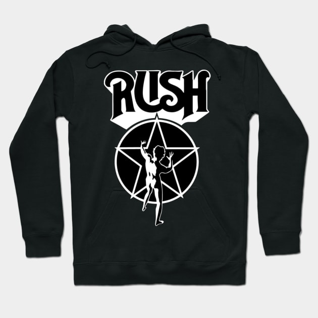 Black R Hoodie by Plantoutpost.Official